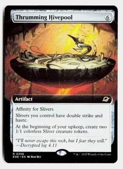 Thrumming Hivepool (Extended Art) 356 Edge of Eternities Magic: The Gathering - Image 1