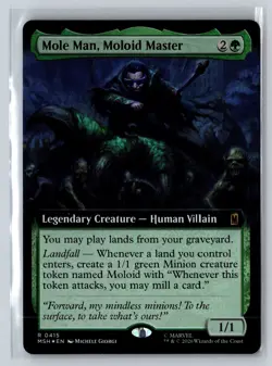 Mole Man Moloid Master Normal 415 Marvel Super Heroes Magic the Gathering - Image 1