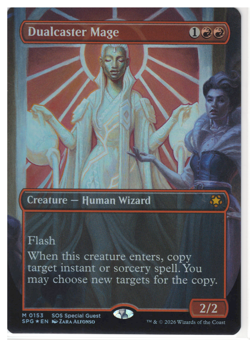 MTG Dualcaster Mage Special Guests SPG #153 M Foil NM HOT! - Image 1