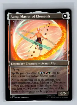 AVATAR AANG 207 MYTHIC AVATAR: THE LAST AIRBENDER MAGIC: THE GATHERING LP - Image 2