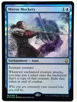 Mirror Mockery LP/NM* FOIL Dragons Of Tarkir ENGLISH 062/264 mtg -UnltdCards - Image 1