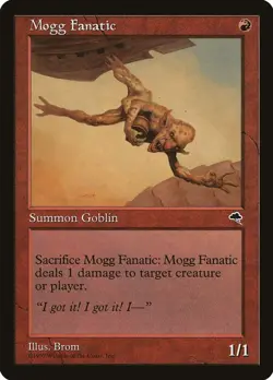 Mogg Fanatic [TMP - 190] Moderately Played - Image 1