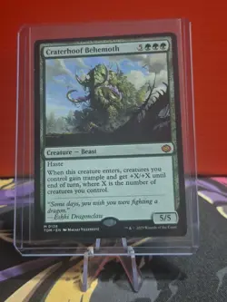 Craterhoof Behemoth NM EN 138 Tarkir: Dragonstorm - Image 1