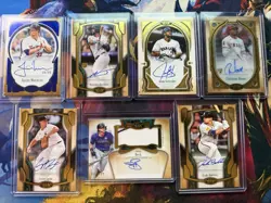 Topps 2026 Tier One MLB MASSIVE 28-Card Lot Autographs + Memorabilia Relics - Image 2