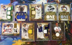 Topps 2026 Tier One MLB MASSIVE 28-Card Lot Autographs + Memorabilia Relics - Image 3