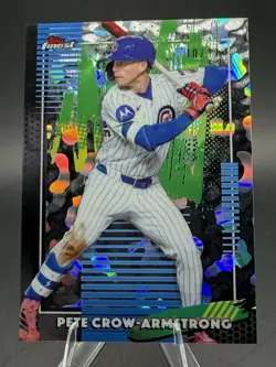 2026 Topps Finest Pete Crow - Armstrong FDI Molten Mercury 10/11 Cubs #71 - Image 1