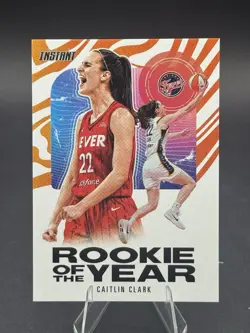 2024-25 Panini Instant WNBA Caitlin Clark Rookie of the Year Caitlin Clark (RC) - Image 1