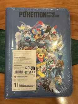 NEW Pokemon Fossil Museum: Pokemon TCG Zip Binder 9 Pocket NEW SEALED - Image 1