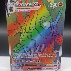Coalossal VMAX 189/185 Vivid Voltage Secret Rare Holo 330HP - Image 2