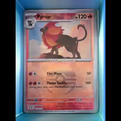 Prismatic Evolutions PYROAR (POKE BALL PATTERN) 016/131 UC Pokemon Holo NM - Image 1