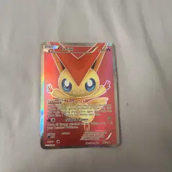 Pokemon TCG Victini Full Art Holo Card 98/101 2011 B&W Noble Victories - Image 1