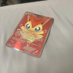 Pokemon TCG Victini Full Art Holo Card 98/101 2011 B&W Noble Victories - Image 3
