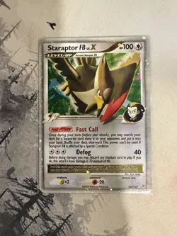 Pokemon TCG Staraptor FB LV.X 147/147 Supreme Victors Holo Rare Eng - Image 4