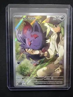 N's Zorua 189 Sv: Scarlet & Violet Promo Cards Holo - Image 1