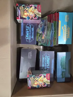 SEALED POKEMON TCG CARD LOT ENTIRE LOT PICTURED ETB BOOSTER BUNDLE ASCENDED - Image 1