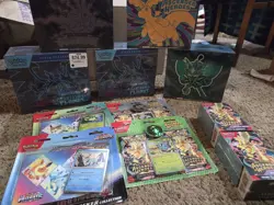 SEALED POKEMON TCG CARD LOT ENTIRE LOT PICTURED ETB BOOSTER BUNDLE ASCENDED - Image 2