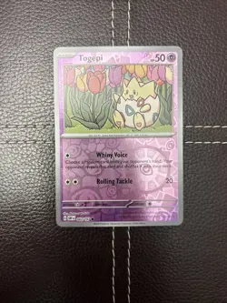 Pokemon TCG - Togepi - 083/197 - Obsidian Flames - NM Reverse Holo (2023) - Image 1