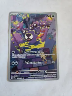 Pokemon Gastly 177/162 SV05 Temporal Forces Illustration Rare Full Art Holo - Image 1
