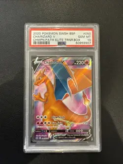 Charizard V SWSH050 SWSH: Sword & Shield Promo Cards Holo - Image 1