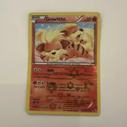 The Pokemon Company Growlithe RC4/RC25 Legendary Treasures RC Holo Unc ENG 2013 - Image 1
