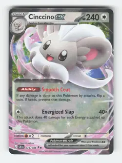 Cinccino ex 073/086 Double Rare Chaos Rising Pokemon Holo Near Mint - Image 1