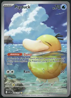 PSYDUCK 226/217 ILLUSTRATION RARE ASCENDED HEROES POKEMON HOLO NEAR MINT - Image 1
