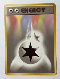 Pokemon Doubble Colorless Energy Card 1999 - VG - Image 1
