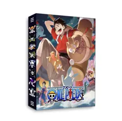 One Piece Luffy 4 Pocket Album 30 Pages Holds 240 Cards TCG Card Book Collection - Image 1
