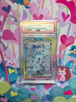 2025 POKEMON PRE EN-PRISMATIC EVOLUTIONS #150 GLACEON ex SPECIAL ILLUSTRATION RA - Image 1