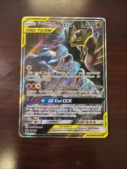 Garchomp & Giratina GX - SM193 - SM Black Star Promos MP English Pokemon - Image 1