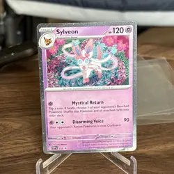 Pokemon Sylveon 172 Cosmos Holo Black Star Promo SVP - Image 1