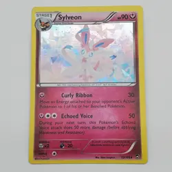 Sylveon XY Furious Fists 72/111 Pokemon English Cracked Ice Holo 2014 - Image 1