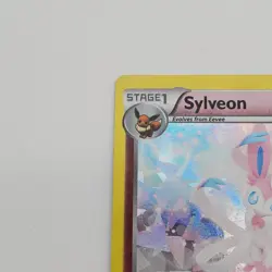 Sylveon XY Furious Fists 72/111 Pokemon English Cracked Ice Holo 2014 - Image 2