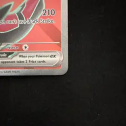 Yveltal EX Pokemon TCG Evolutions 105/088 Ultra Rare Full Art Holo ENG 2016 - Image 5