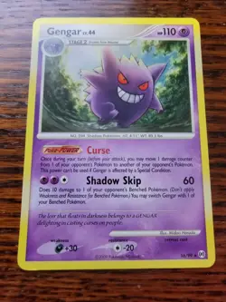 MP! - Pokemon Arceus Gengar Non Holo Rare 16/99 Vintage 2009 Card - Image 1
