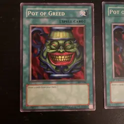 Pot of Greed SD3-EN019x1 FE SD3-EN019x2 Yu-Gi-Oh MP - Image 5