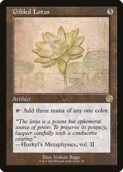 Gilded Lotus Retro Frame Regular - The Brothers' War Retro Artifacts MTG-NM - Image 1
