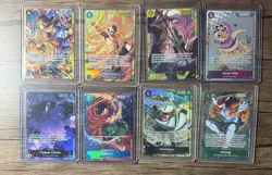 One Piece Card Game Lot of 110 Cards NM ALT ART- SR, Rare, SEC, TR - Image 2