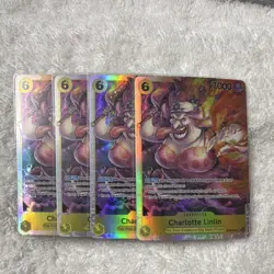 Charlotte Linlin ST10-005 Character x4 Holo One Piece Card Game English - Image 1