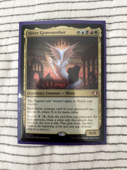 Commander Masters Commander Deck - Sliver Swarm MTG New, Opened and Sleeved - Image 2