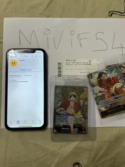 TCG One Piece Card - Monkey D. Luffy OP13-001 - Musee Grevin Paris Exclusive - Image 1