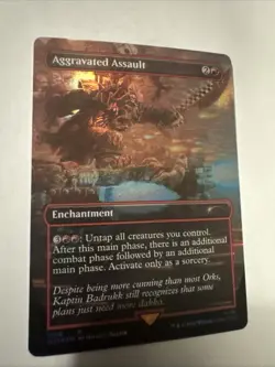 Aggravated Assault (Borderless) Secret Lair Drop Foil - Image 2