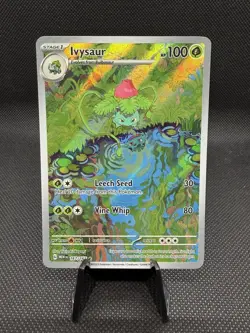 Ivysaur Holo Illustration Rare Card 167/165 SV Scarlet & Violet 151 - Image 1