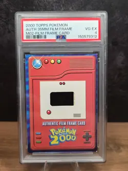 🔥ULTRA RARE 2000 POKEMON AUTHENTIC 35MM FILM FRAME CARD GRADED🔥 - Image 1