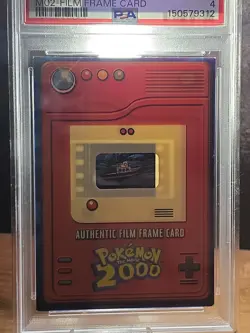 🔥ULTRA RARE 2000 POKEMON AUTHENTIC 35MM FILM FRAME CARD GRADED🔥 - Image 2