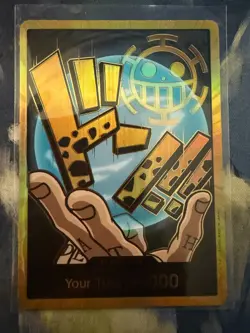 DON!! Card (Trafalgar Law) (Gold) Premium Booster -The Best- Foil - Image 1