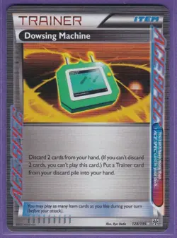Dowsing Machine 128/135 Plasma Storm Holo Ultra Rare Trainer Pokemon TCG Card NM - Image 1