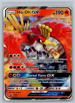Ho-Oh GX - SM57 Holo Promo Sun & Moon Promo Pokemon Card Near Mint - Image 1