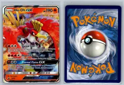 Ho-Oh GX - SM57 Holo Promo Sun & Moon Promo Pokemon Card Near Mint - Image 3