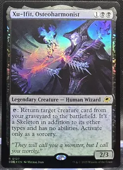 Xu-Ifit, Osteoharmonist #127 Edge of Eternities Foil Rare *Buy 2 Get 1 - Image 1